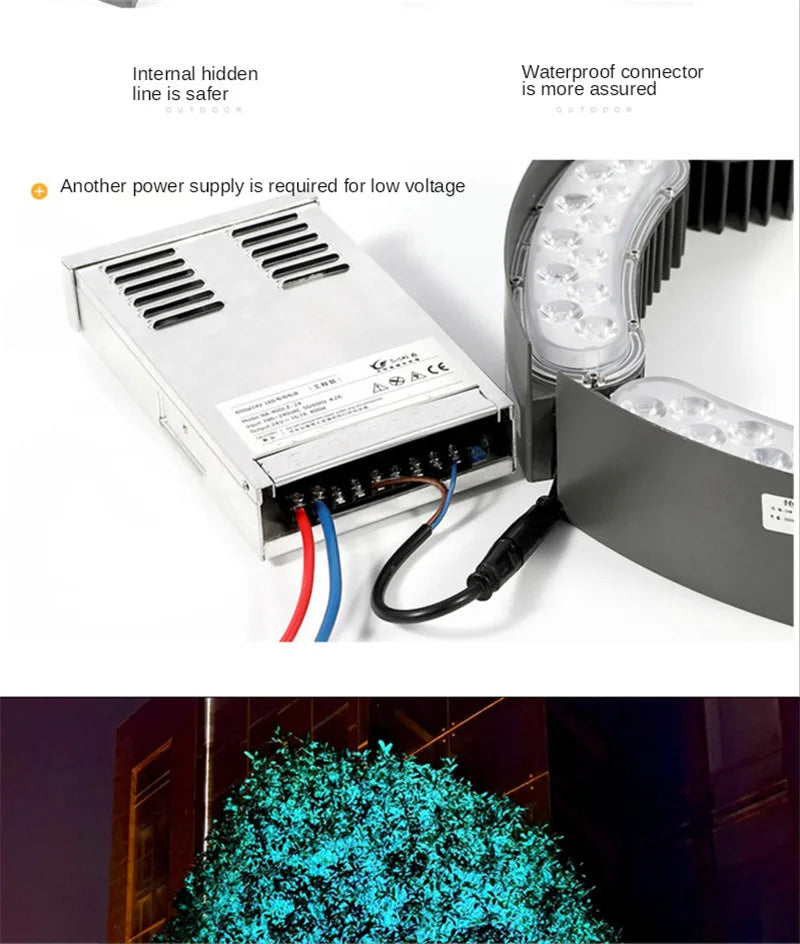 Led Tree Hug Light Can Be Spliced Landscape Lighting Garden