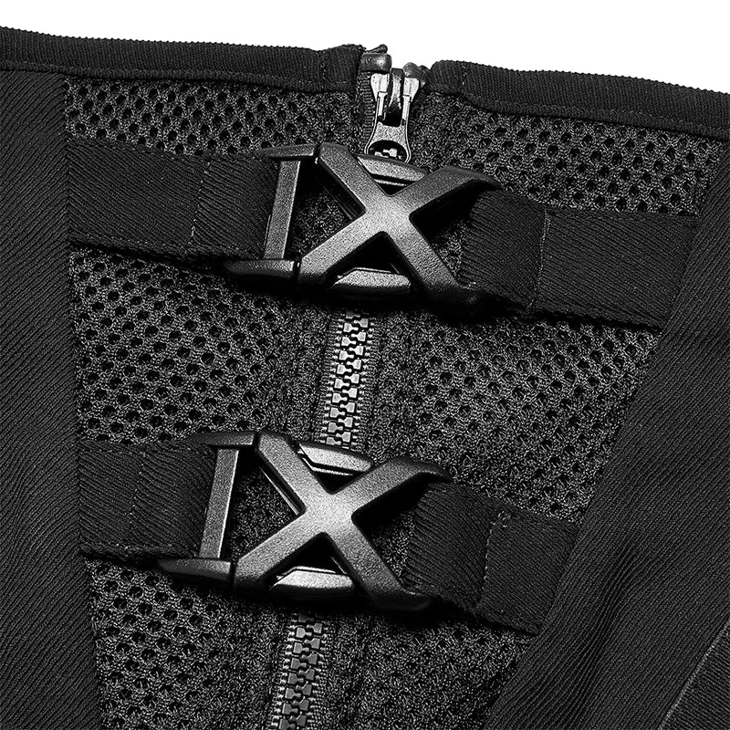 Punk Rave Futuristic Slim Girdle Belt