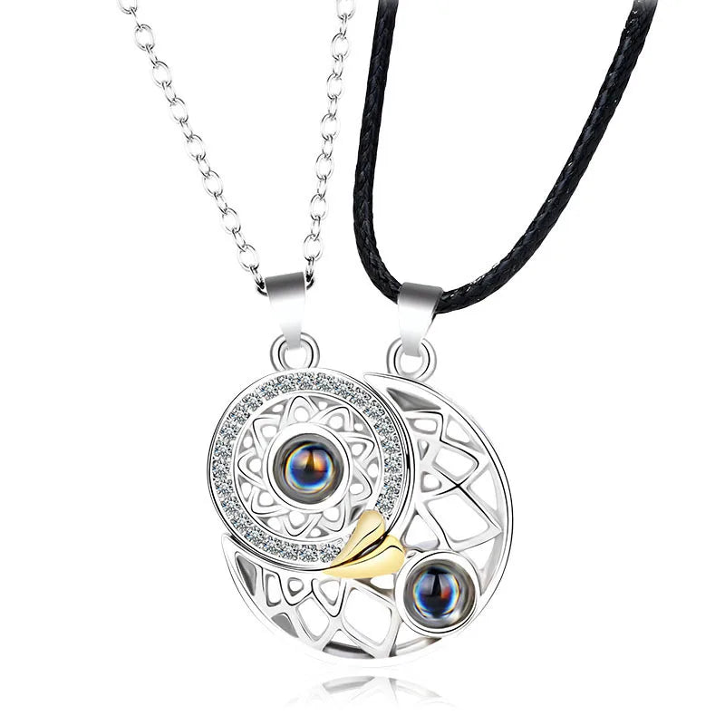 Name: Sun & Moon Lovers' Pendant Duo