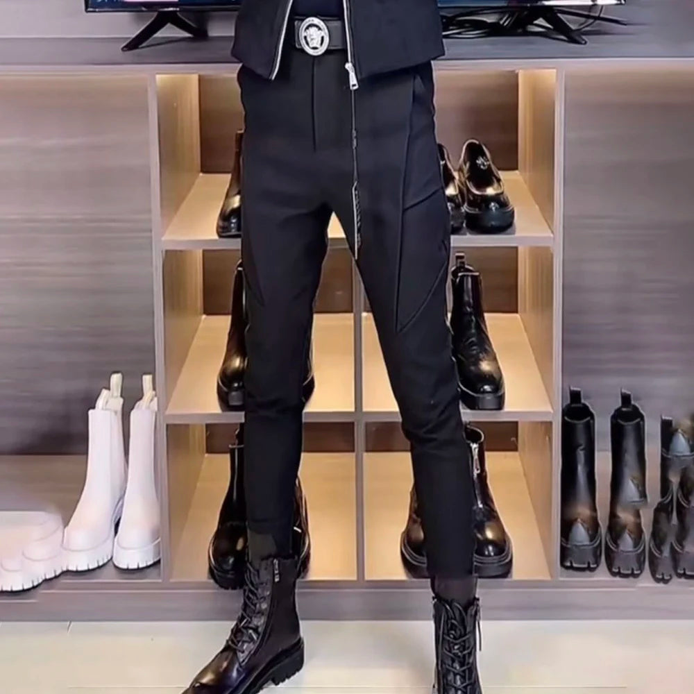 Unisex Utility Biker Jacket - Autumn/Winter Style