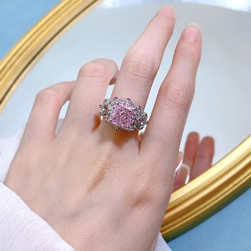 Vintage Diamond Ring Engagement Jewelry Gift