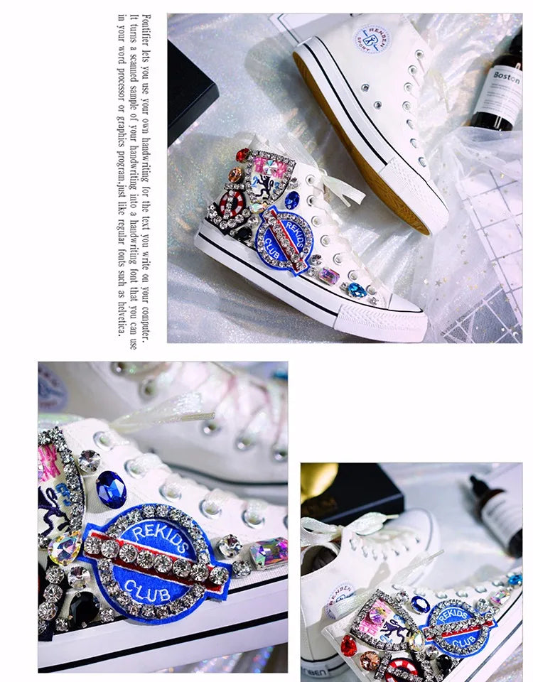 Woman Canvas Shoes Flat Platform