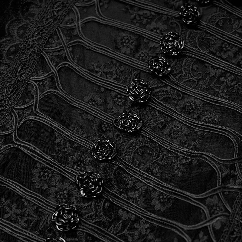 Gothic Velvet Elegance Dress