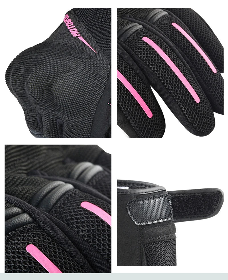 Summer Mesh Motobike Gloves for Women & Men