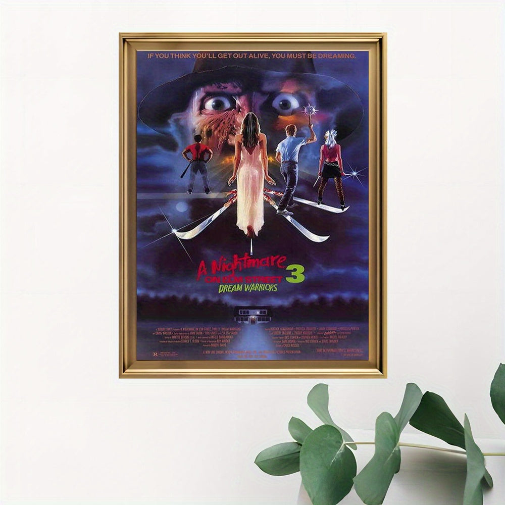 Freddy Krueger Horror Canvas Wall Art Print