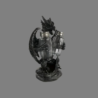 Gothic Statue Salt And Pepper Shakers Holder