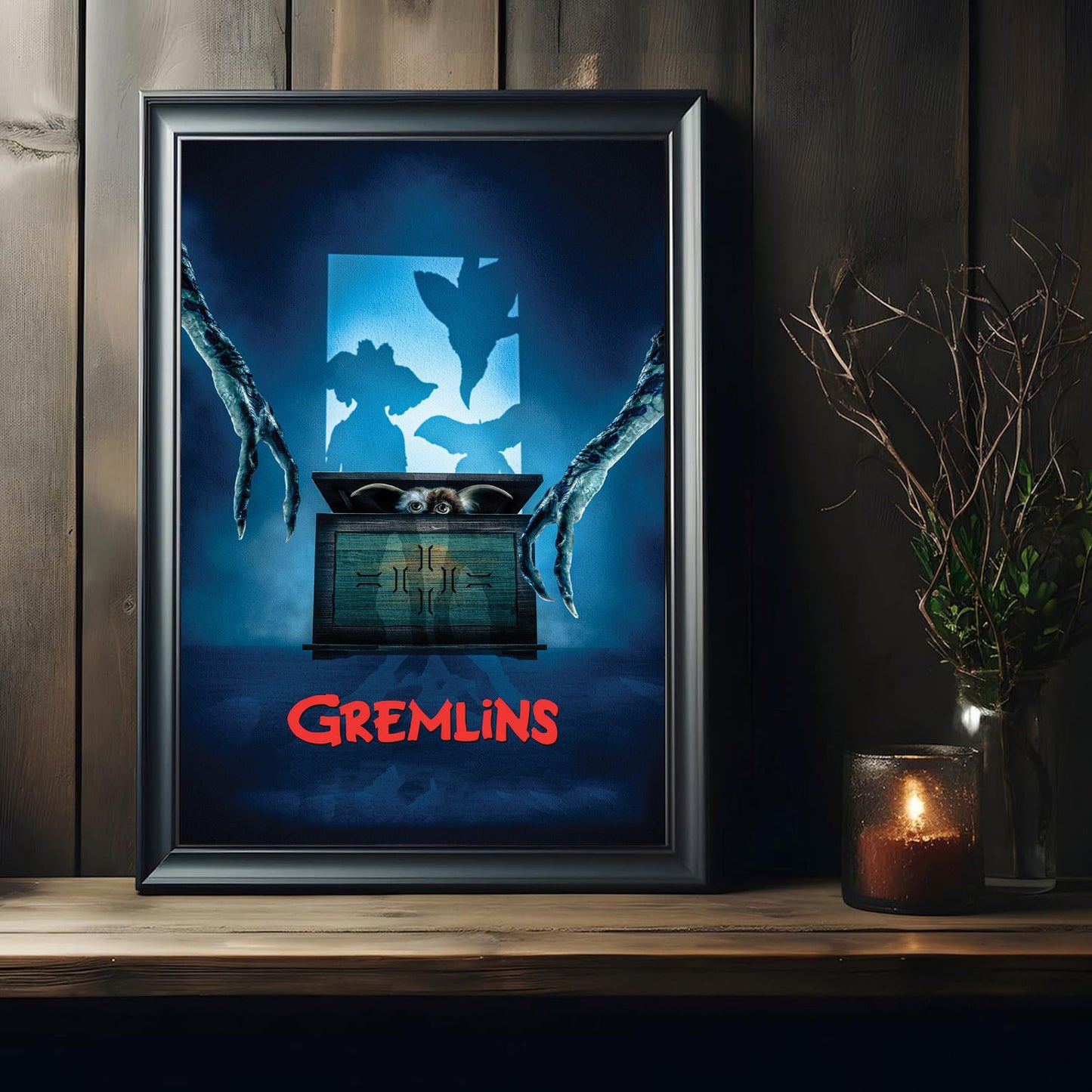 Gremlins Movie Canvas Art Poster
