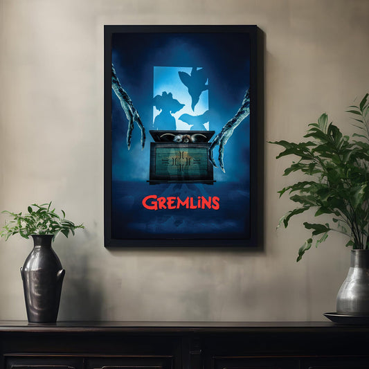 Gremlins Movie Canvas Art Poster