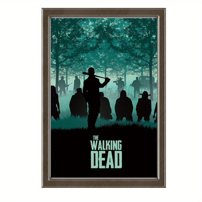 Zombie Art Canvas – The Walking Dead Decor
