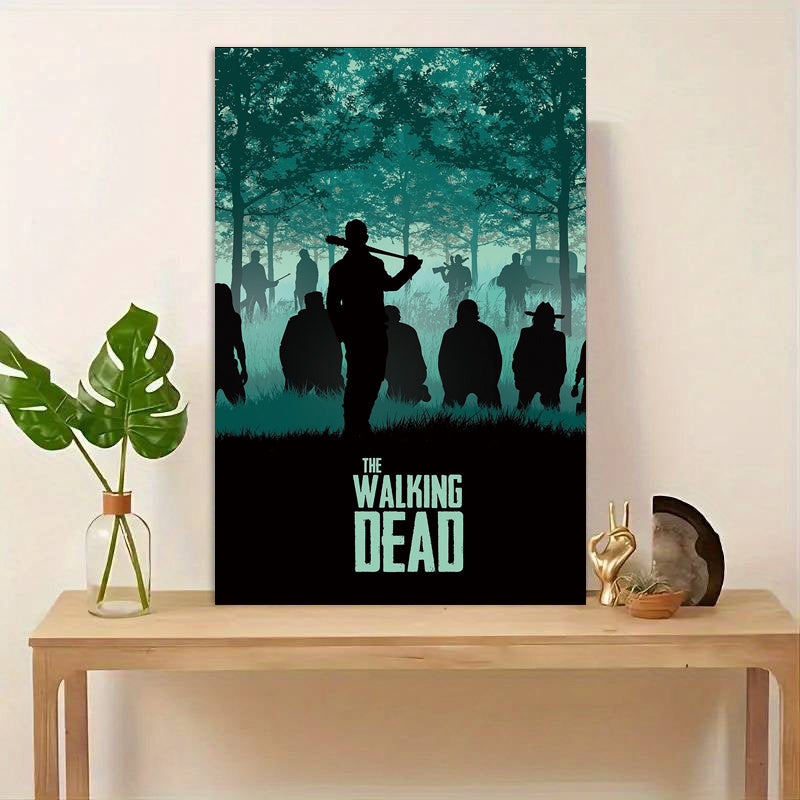 Zombie Art Canvas – The Walking Dead Decor