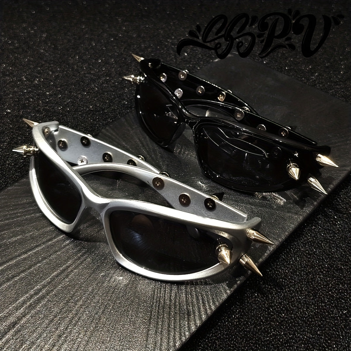 Rivet Cat Eye Shades - Cyber Chic Eyewear