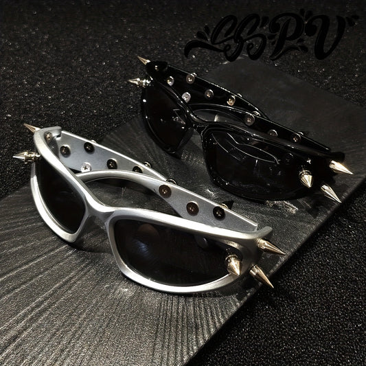 Rivet Cat Eye Shades - Cyber Chic Eyewear