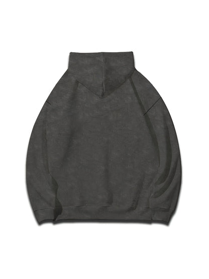Raven Chic: Men's Stretchy Hoodie - Animal Print Style