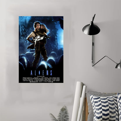 Aliens Movie Poster Wall Art Painting