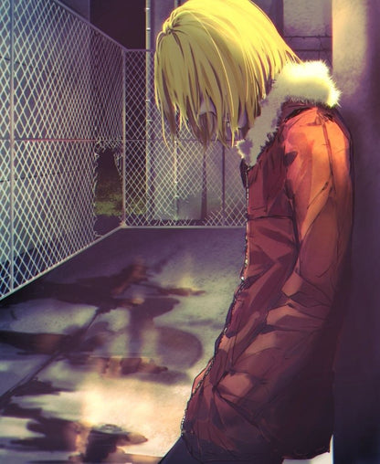 Death Note Mello Yellow Heat Resistant Hair