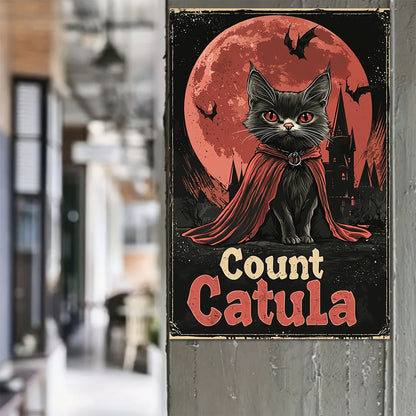 Count Barkula Vampire Pet Art Poster