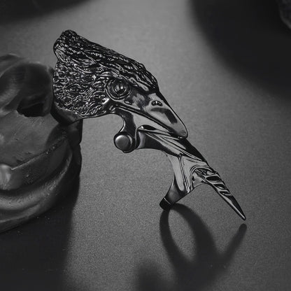 Dragon Eagle Skull Full Finger Claw Ring