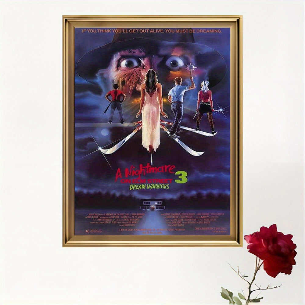 Freddy Krueger Horror Canvas Wall Art Print
