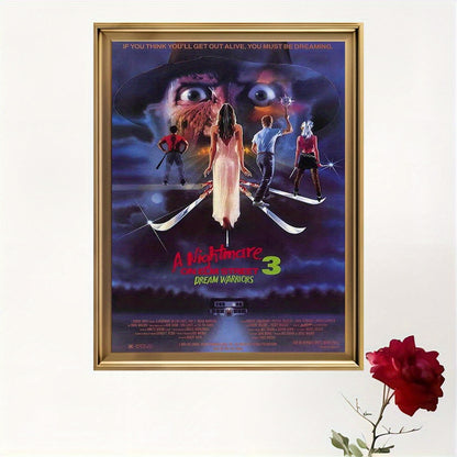 Freddy Krueger Horror Canvas Wall Art Print