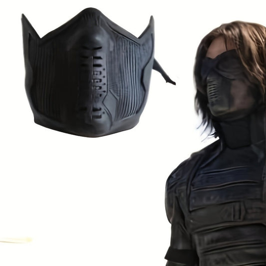 Funky Winter Soldier Latex Mask for Heroes & Cosplay