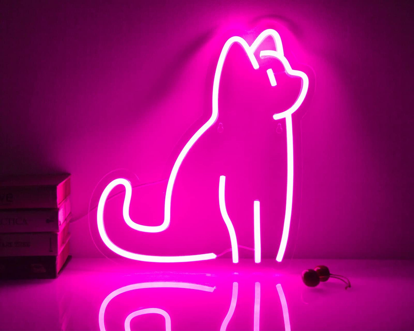 Led Neon Light Glowing Cat Night Light Gift