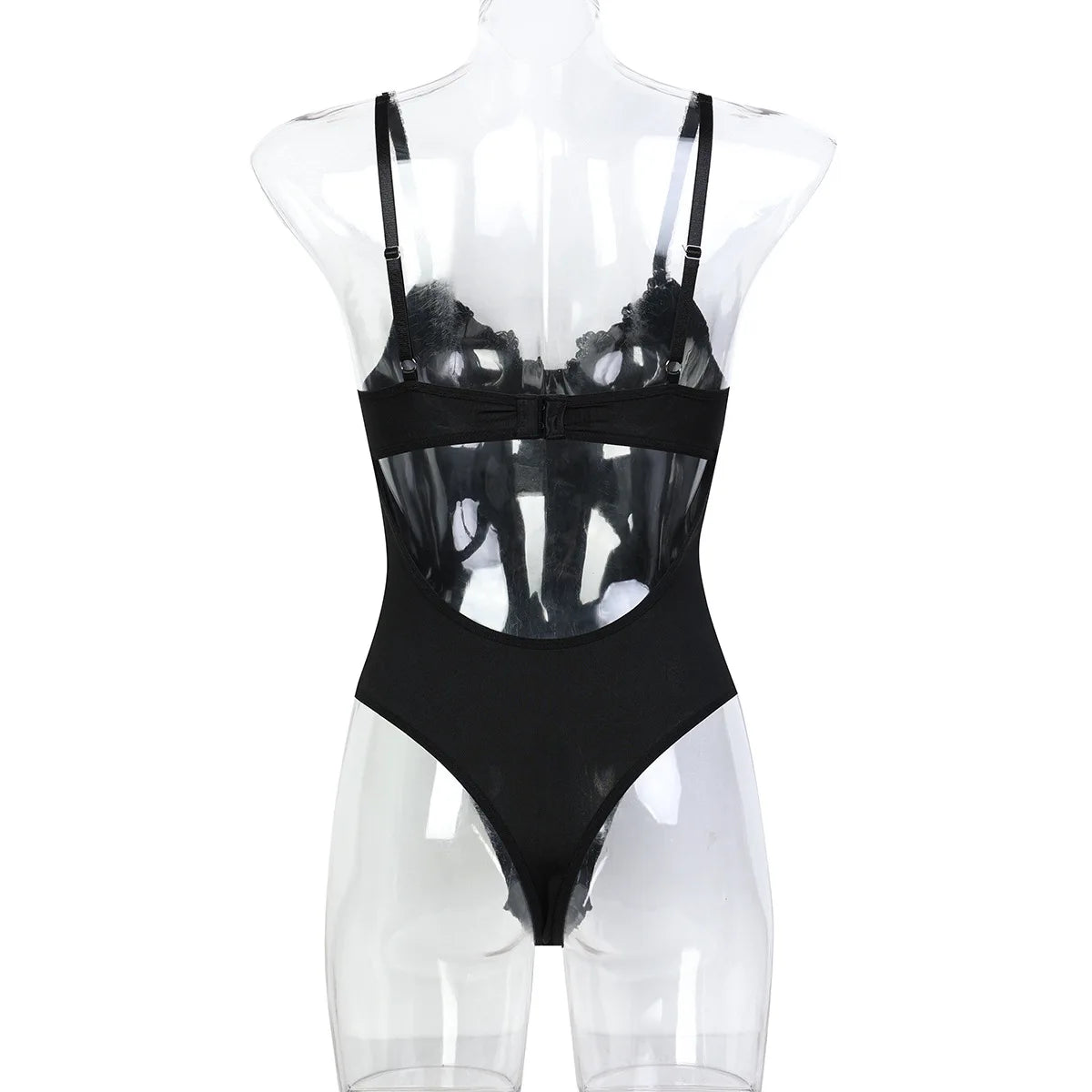 Seductively Yours: Lace Embrace Bodysuit