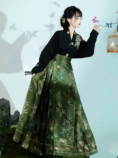 Hanfu horse skirt Chinese style
