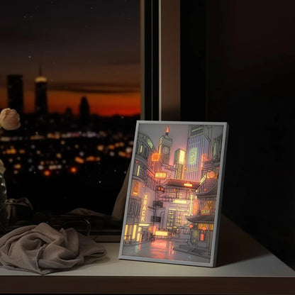 Anime LED Beautiful city night