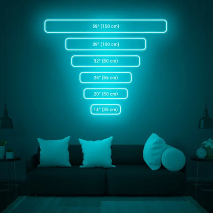 Custom Neon Skull Light - Handmade Wall Art Decor