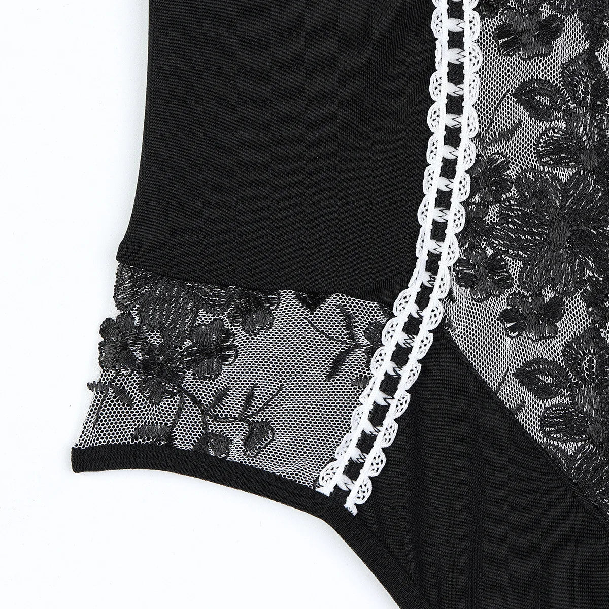 Seductively Yours: Lace Embrace Bodysuit
