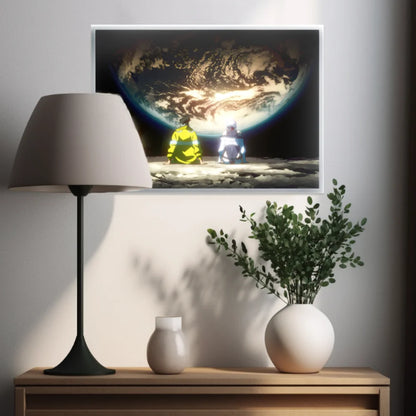 NeonGlow: Anime Cyberpunk LED Photo Light Frame