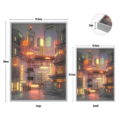 Anime LED Beautiful city night
