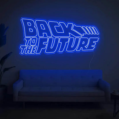 Back To The Future Neon Sign