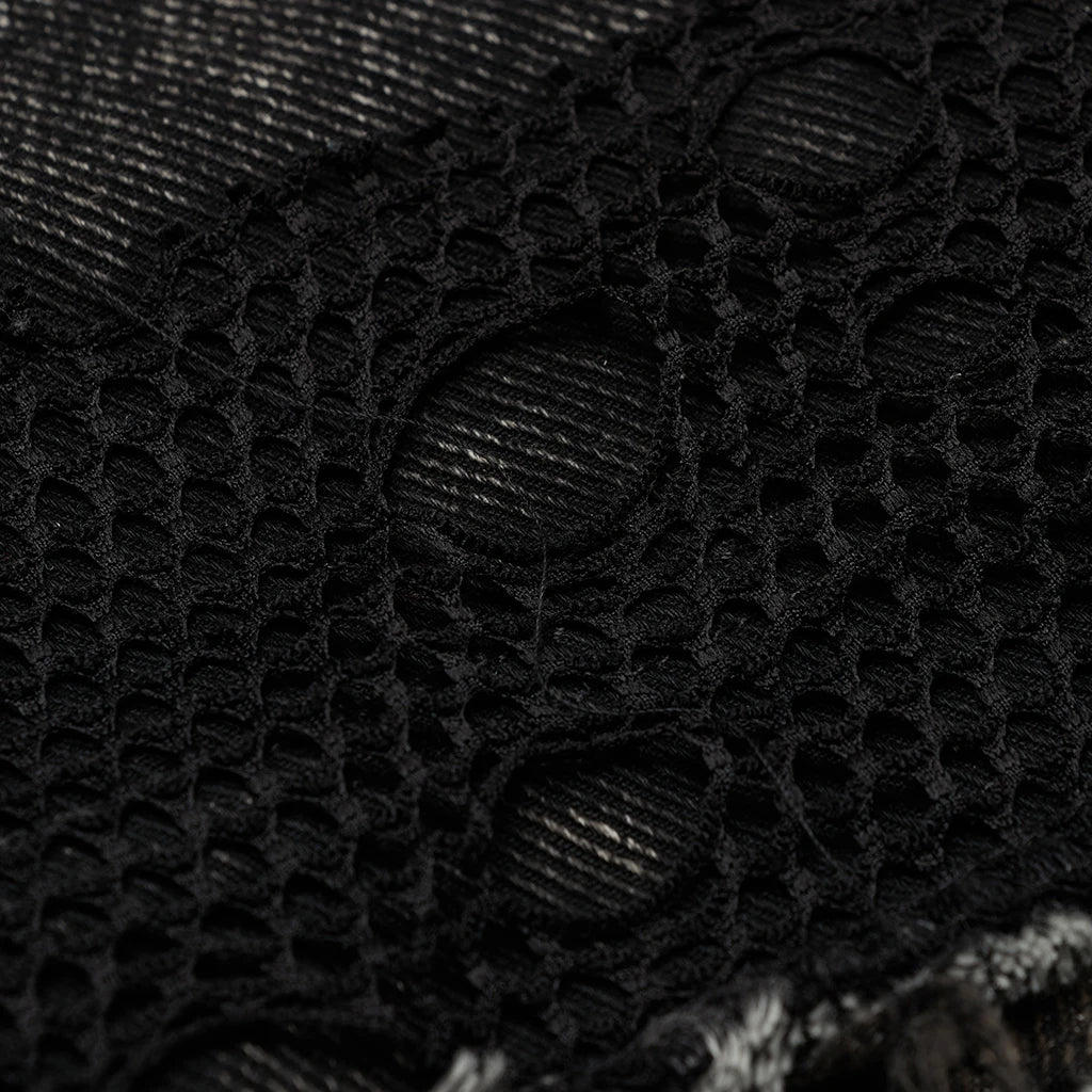 Decayed Streetwear Denim Vest for Aficionados