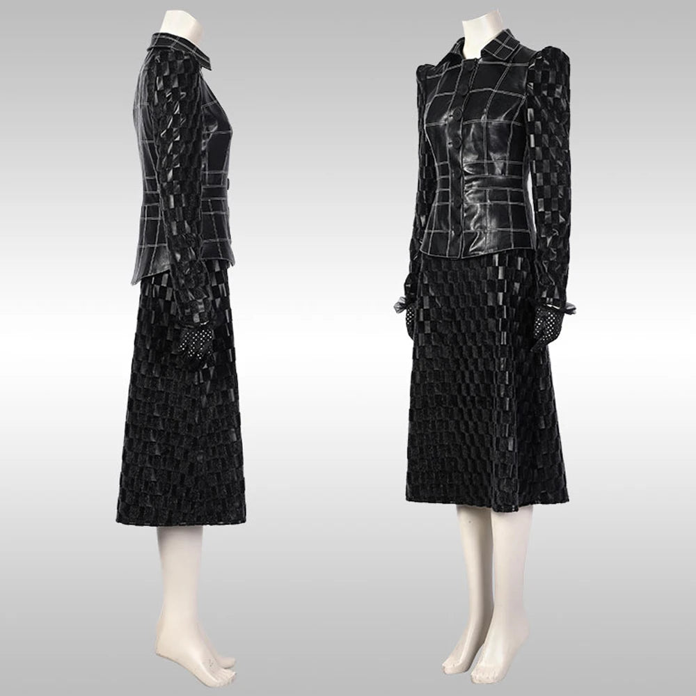 Fashionista Cruella Deluxe Cosplay Ensemble Set
