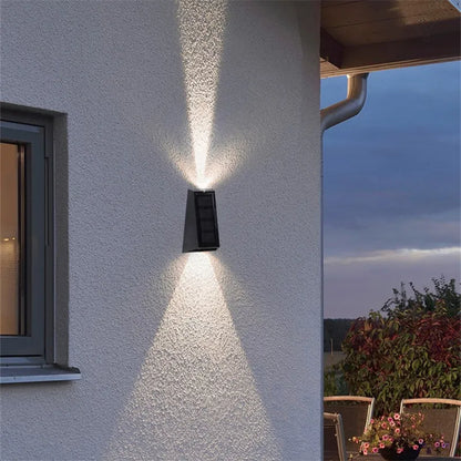 Solar Wall Lights Outdoor Fence Lights