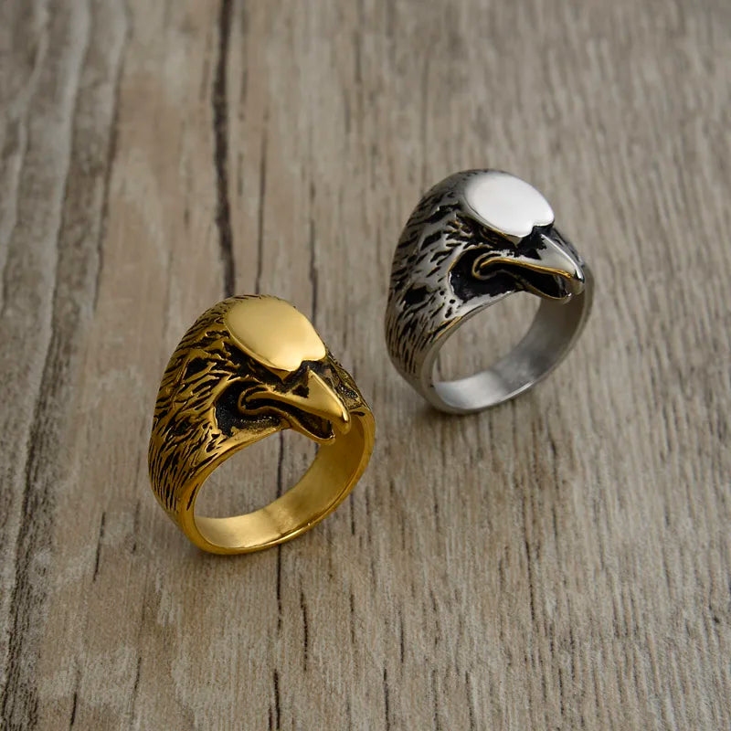 Valily Gold Egale Rings