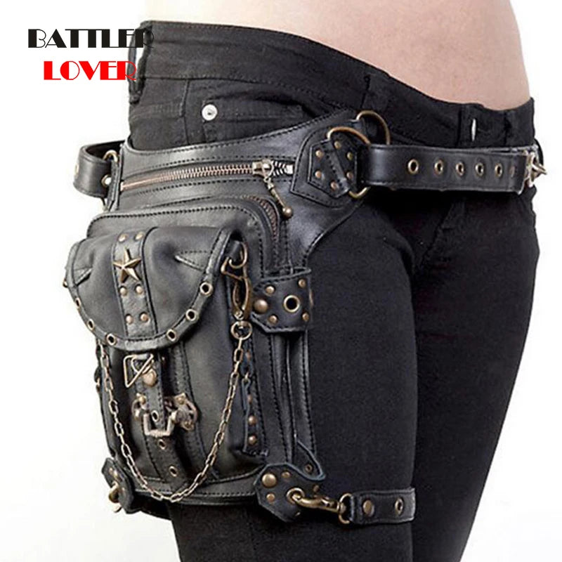 New Punk Rock Motorcycle Bag For Women