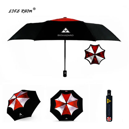 LIKE RAIN Anime Foldable Windproof Umbrella