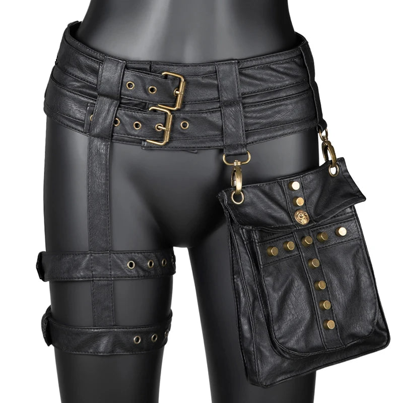 New Punk Rock Motorcycle Bag For Women