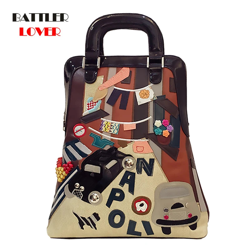 Lady Pockets Retro Messenger Bags