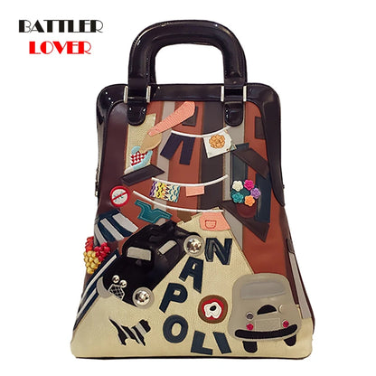 Lady Pockets Retro Messenger Bags