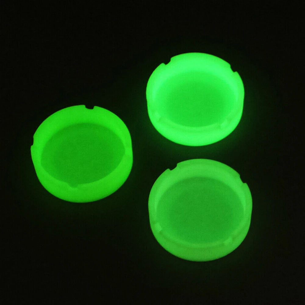 Glow In The Dark Luminous Silicone Soft Ashtray