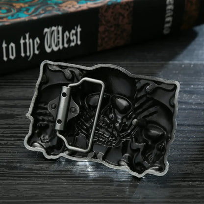 Western cowboy belt buckle