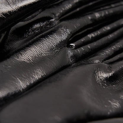 PUNK RAVE Rivet Half-Palm Leather Gloves for Women