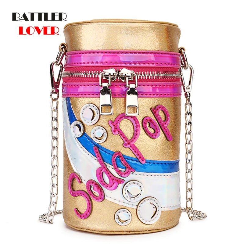 Lady Pockets Retro Messenger Bags