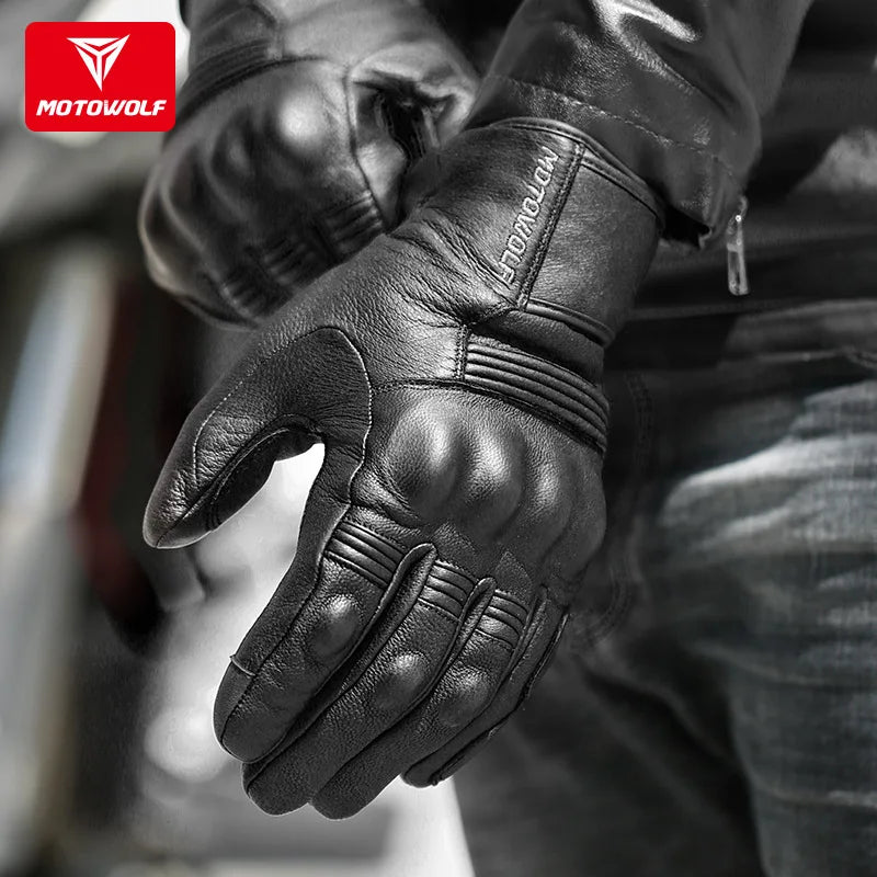 Name: Ultimate Leather Motorcycle Gloves