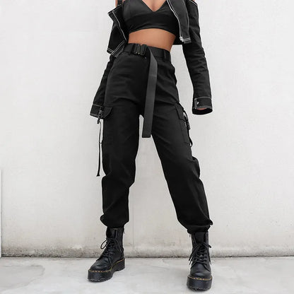 Cargo Pants Women Elastic