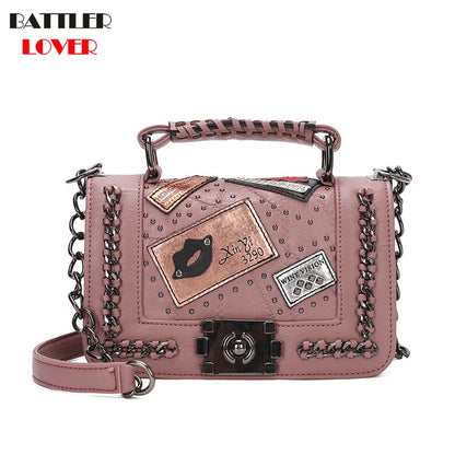 New Punk Rock Motorcycle Bag For Women
