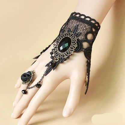 Women's Vintage Steampunk Gloves